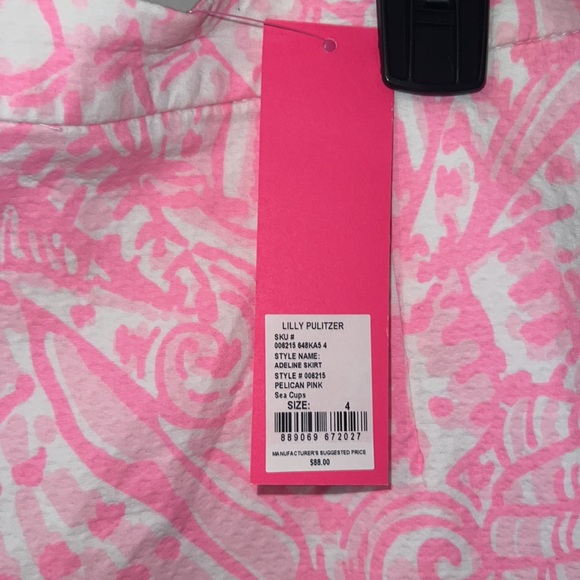 Lilly Pulitzer Adeline Skirt in Pelican Pink - Picture 2 of 4